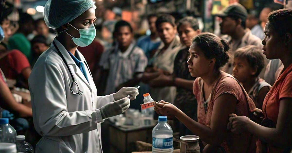 deaths due to cholera increased